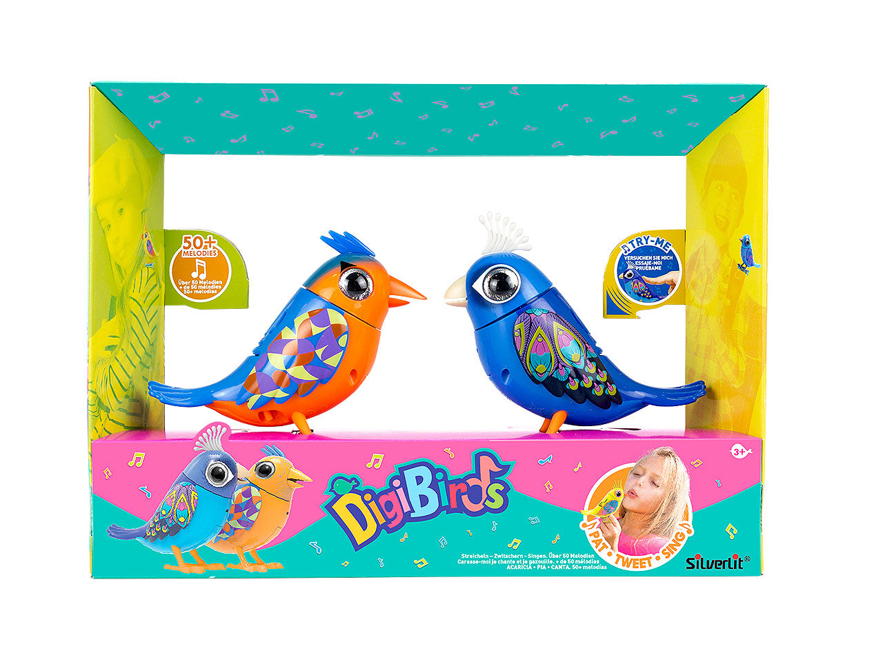 Digibirds ii twin pack 25x18x5cm 20486124