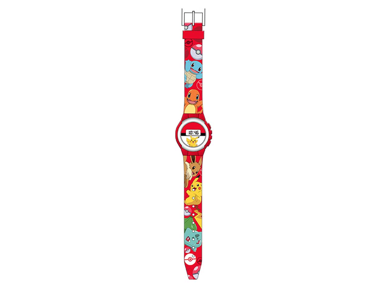 Pokemon orologio digitale cm 8x29x1cm
