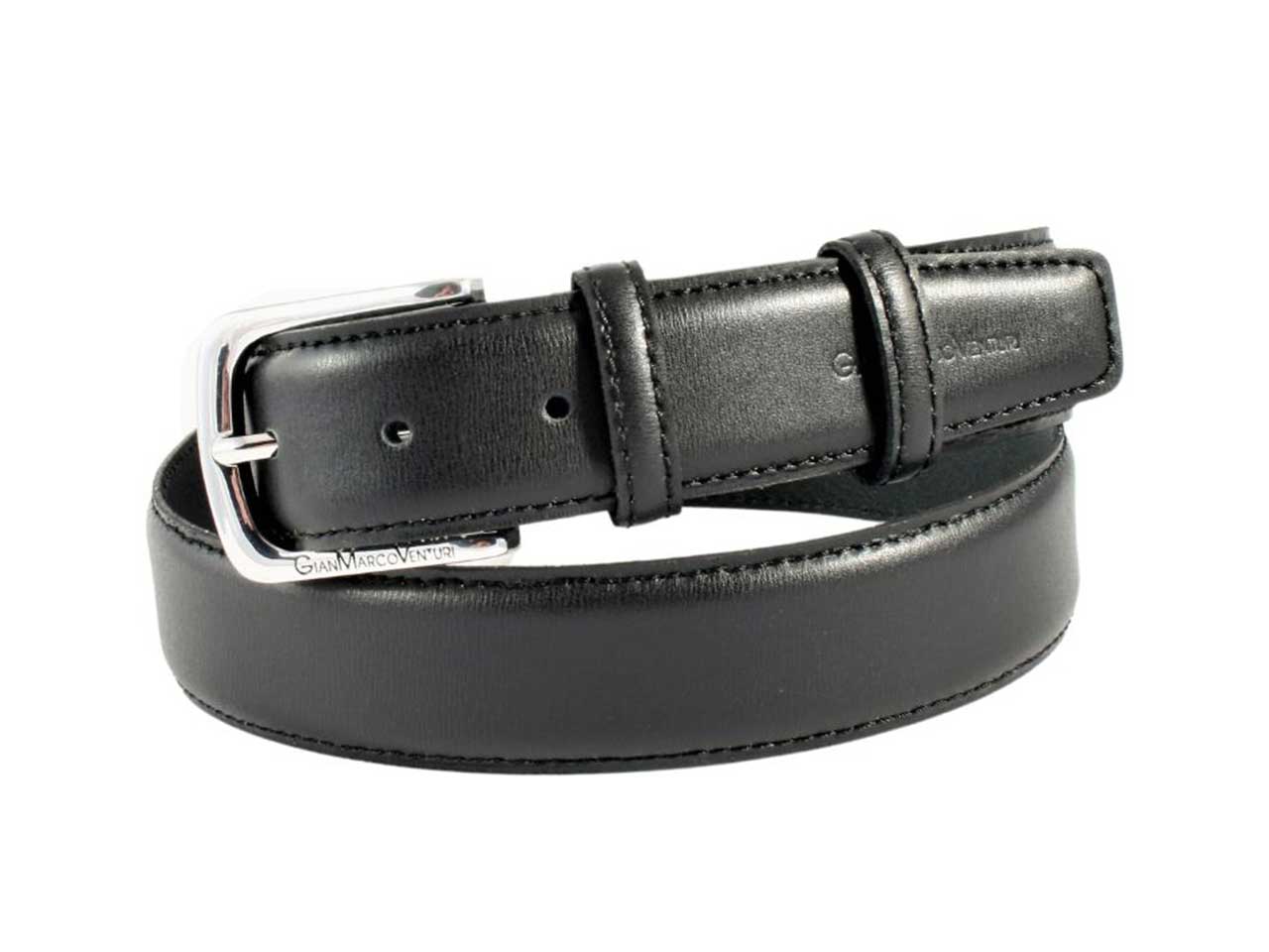 Gmv uomo cintura pelle polaris nei colori blu e nero