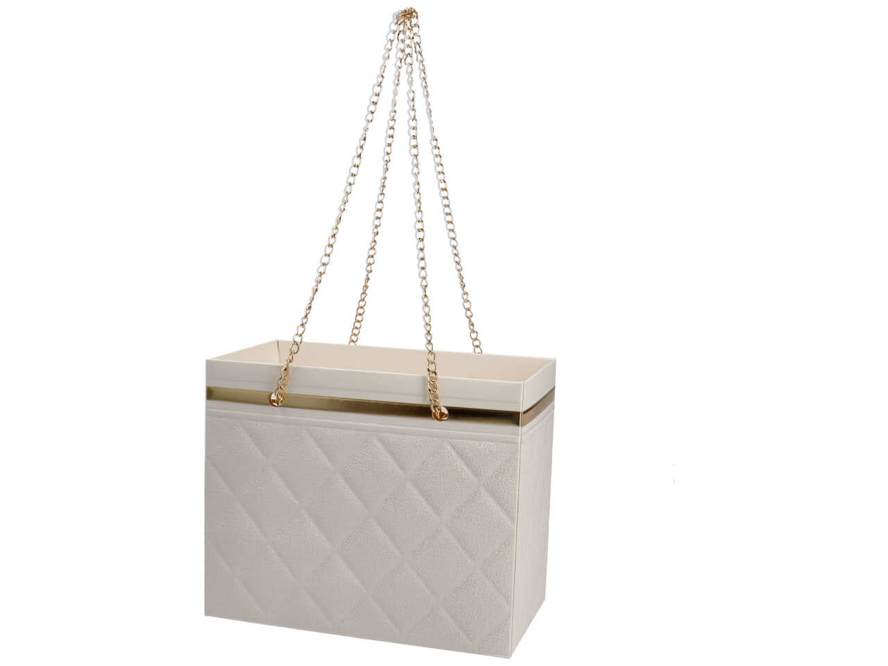 Scatola la chicca colore bianco misura 18x15x10cm