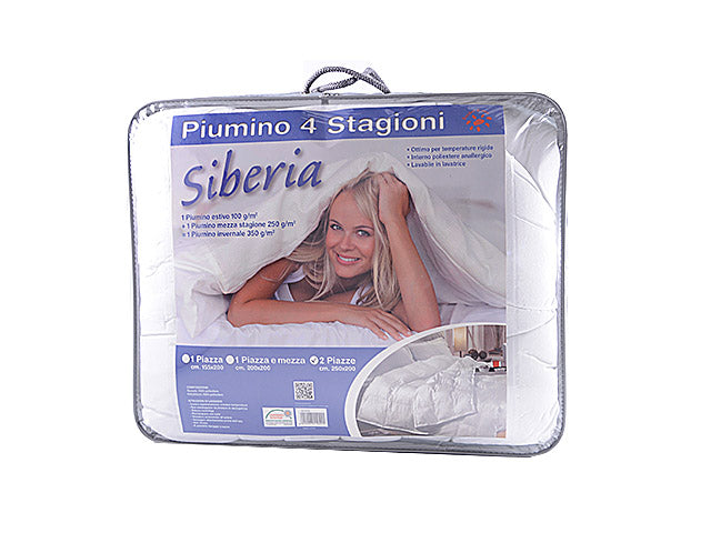 piumino siberia 4 stagione 200x250cm