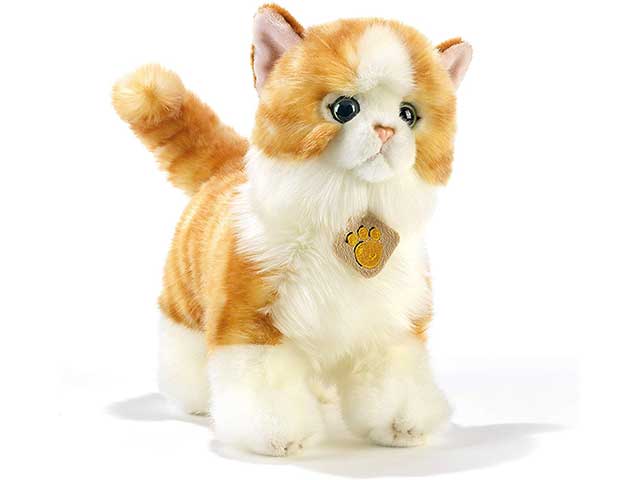 Scratch gatto striato rosso 28cm 15947
