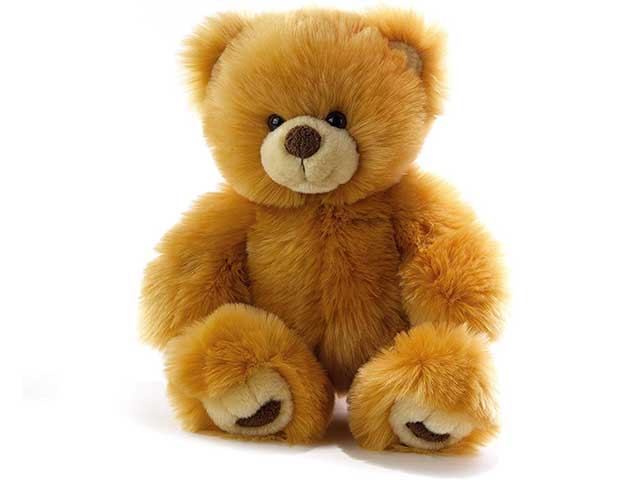 peluche orsetto seduto 25cm kasan 15964