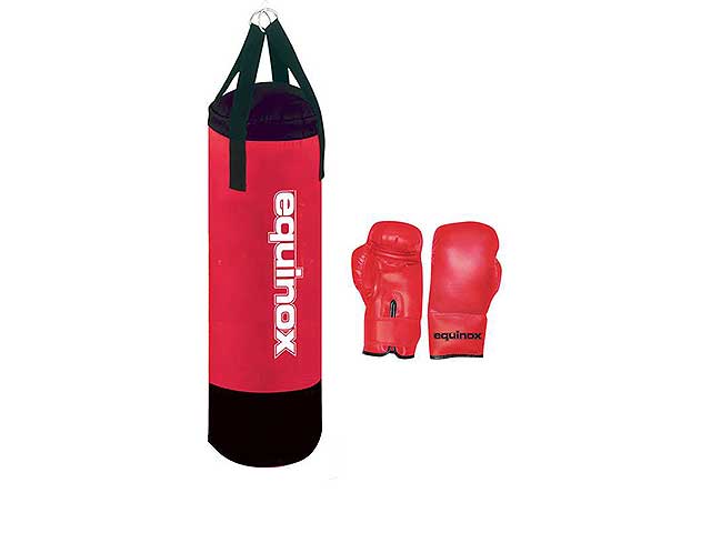 Sacco boxe junior pro 6kg c/guanti boe-002