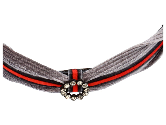 Cerchietto velluto c/strass fd31557