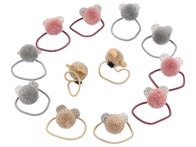 Polsino glitter c/pon pon fc33846