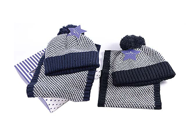 Set collo+cappello bimbo ab5001