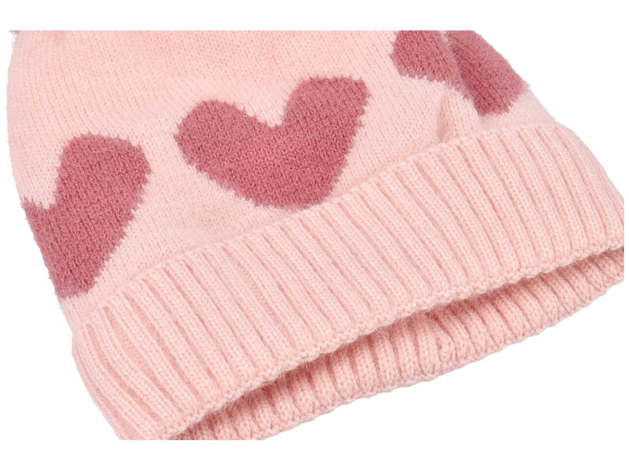 Cappellino bimba c/cuoricini ag6044