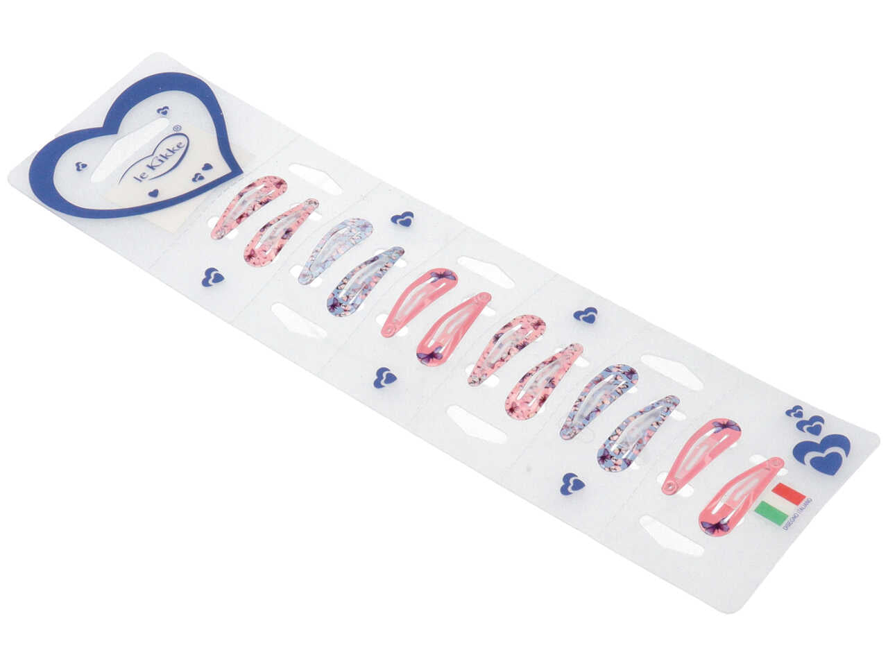 Clic clac piatta c/farfalla 3cm cc54223