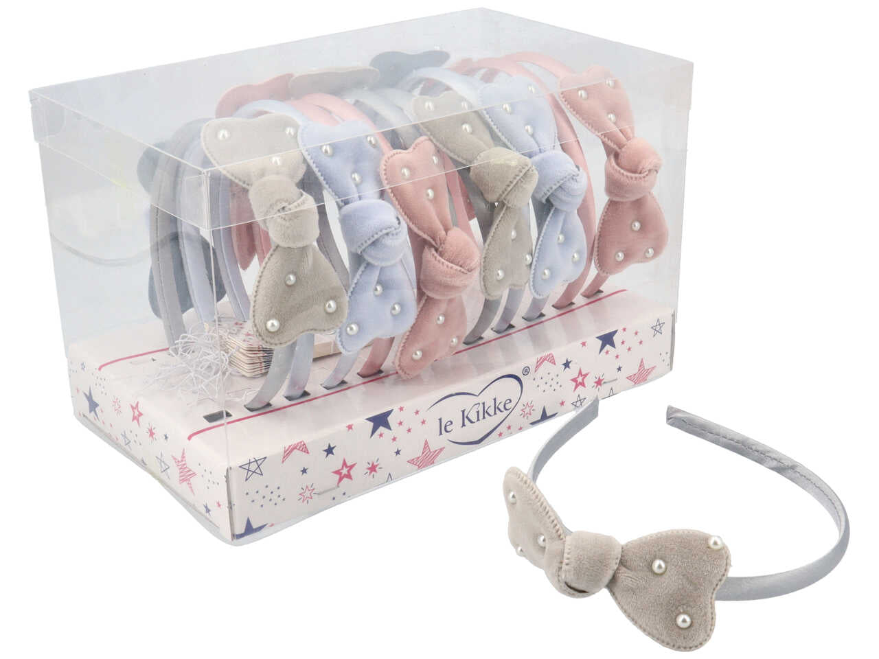 Cerchietto bimba c/fiocco vell. fd31787