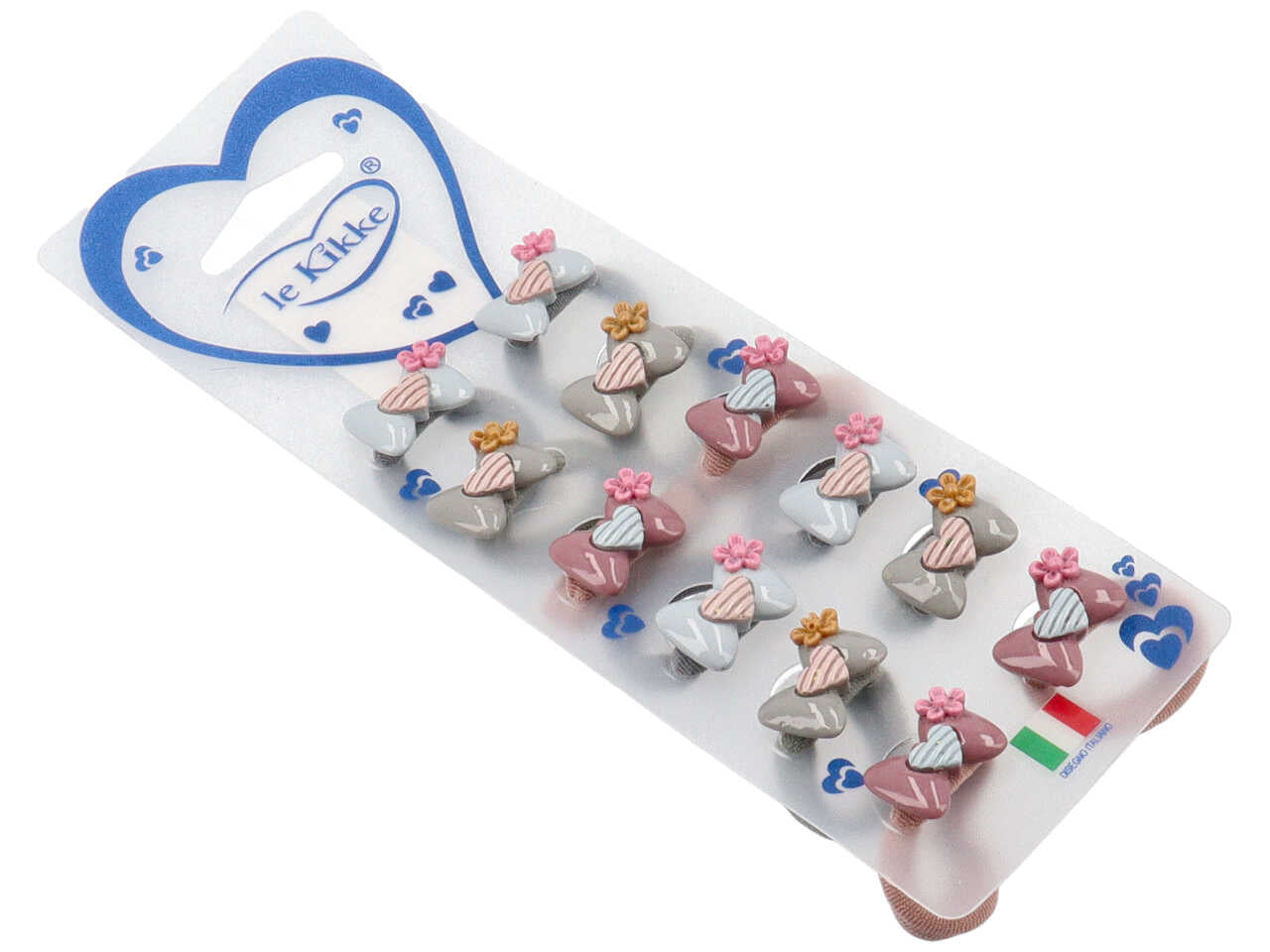 Polsino c/cuore e fiorellino fc33974
