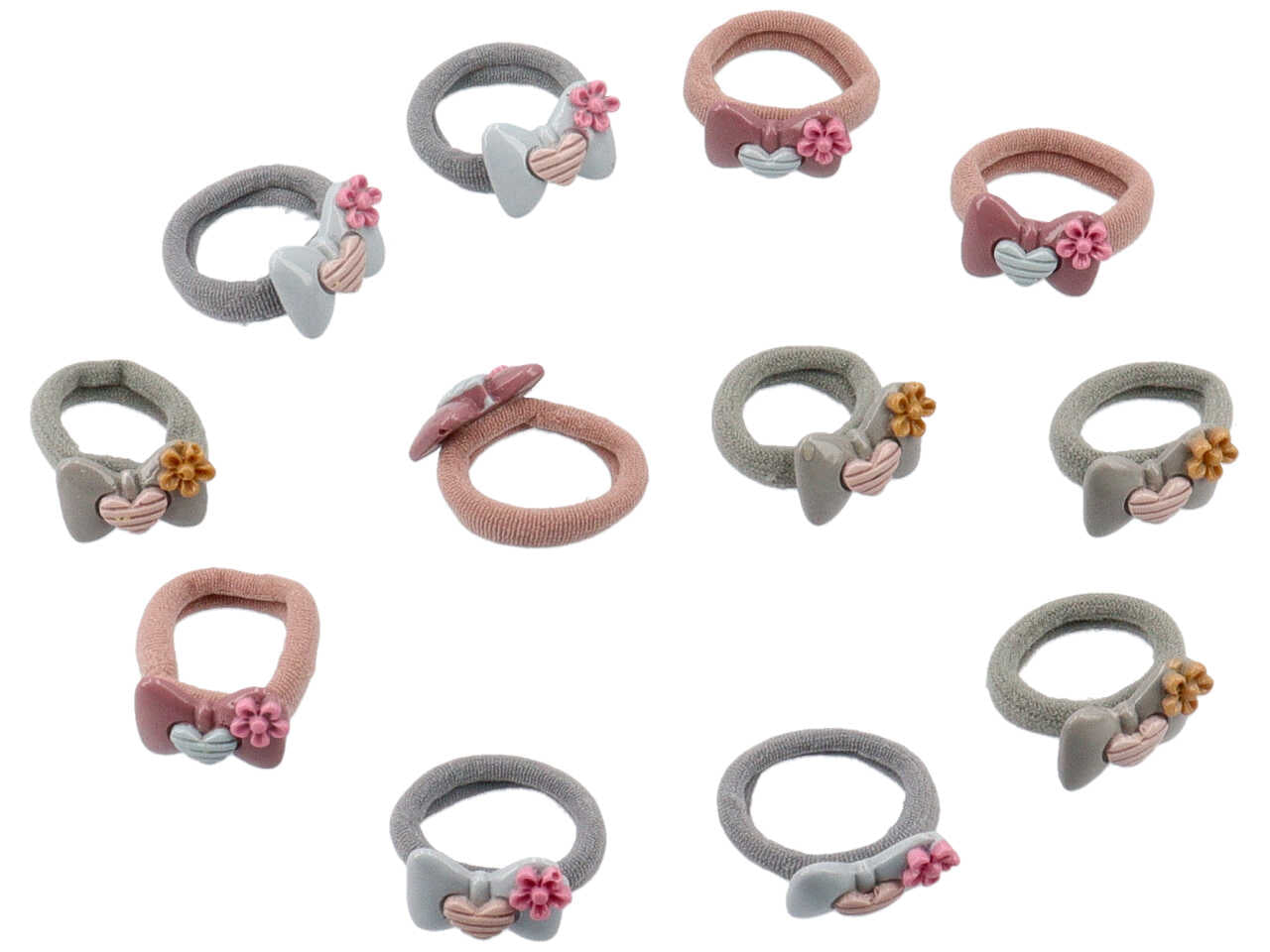 Polsino c/cuore e fiorellino fc33974
