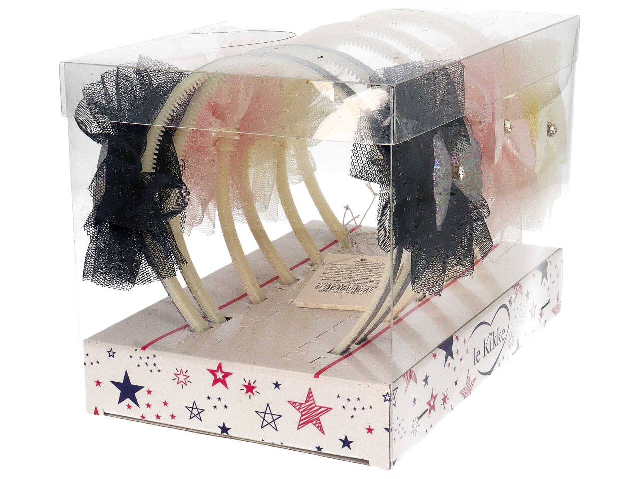 Cerchietto c/tulle e fiocco fd31828