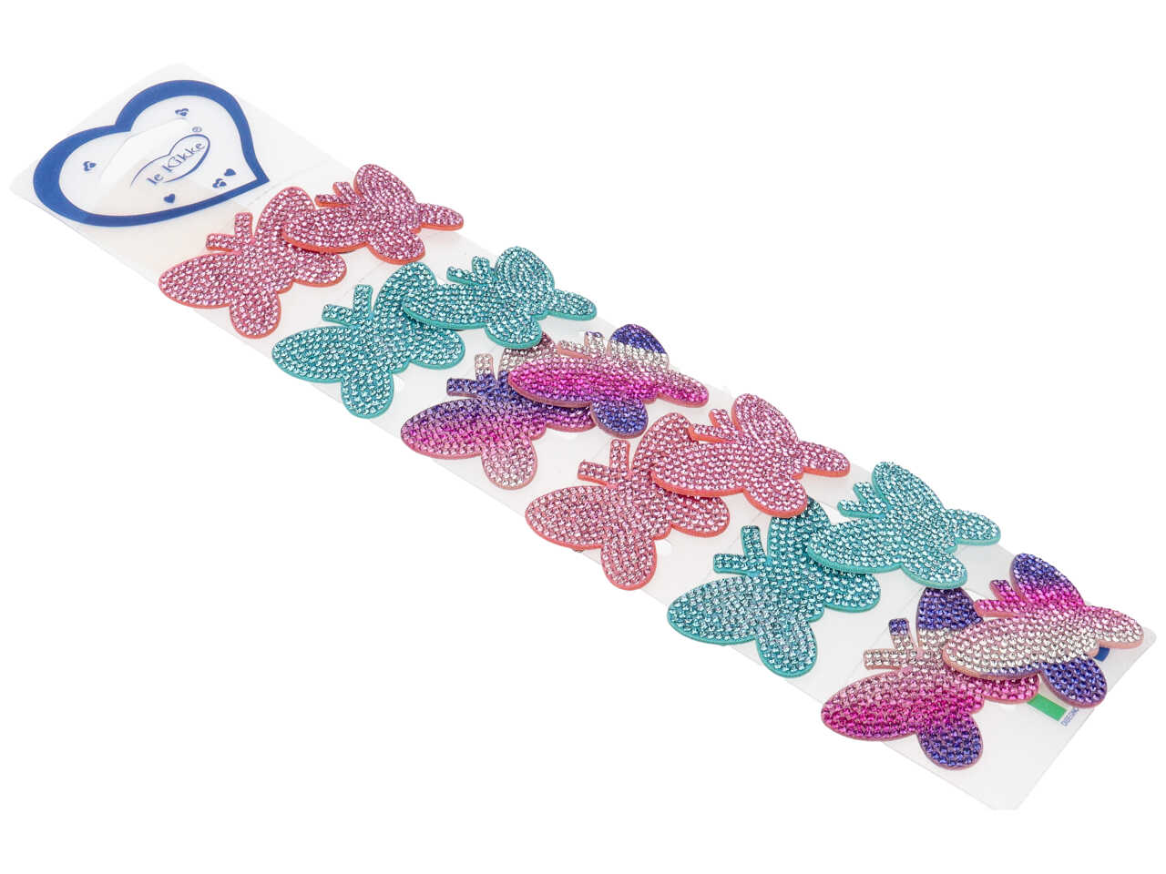Clic clac farfalla c/strass cc54345