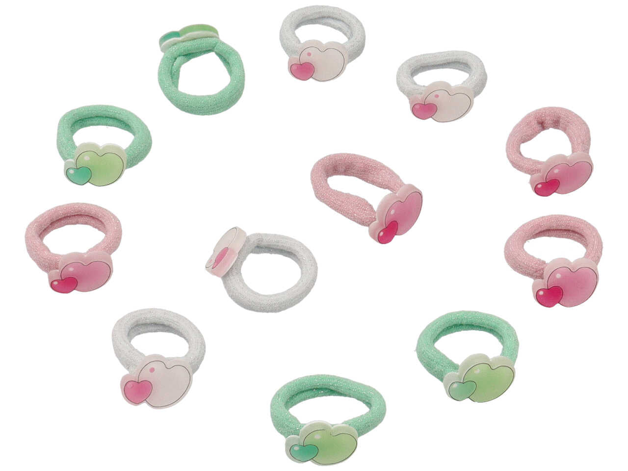 Polsino glitter c/cuoricini 5cm fc34022
