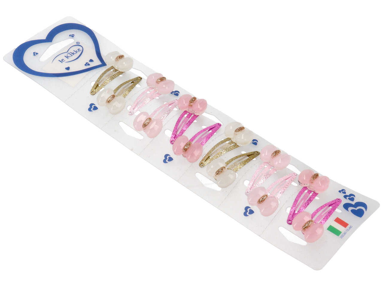 clic clac glitter c/fiocco 5cm cc54356