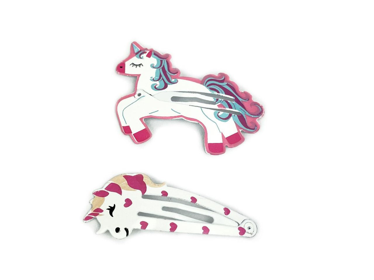 Clic clac metallo unicorno