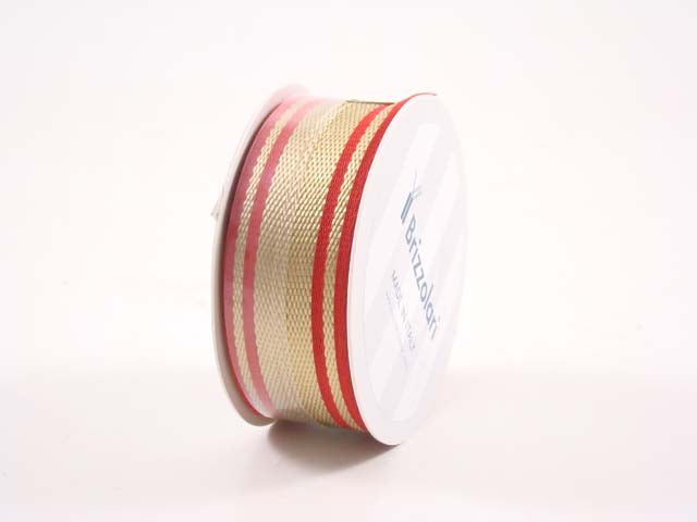 Nastro 214 40mmx15mt oro/rosso
