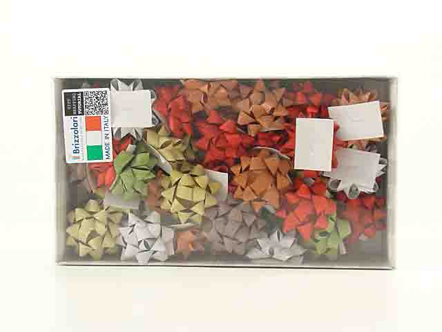 Coccarde glitty 10mm 50 pezzi 30245