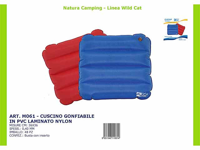 Cuscino pvc 36x36cm m051