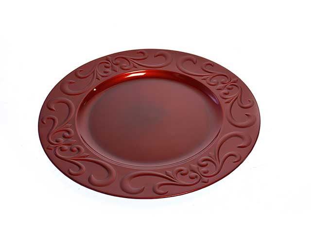 sottopiatto 33cm rosso 3364129