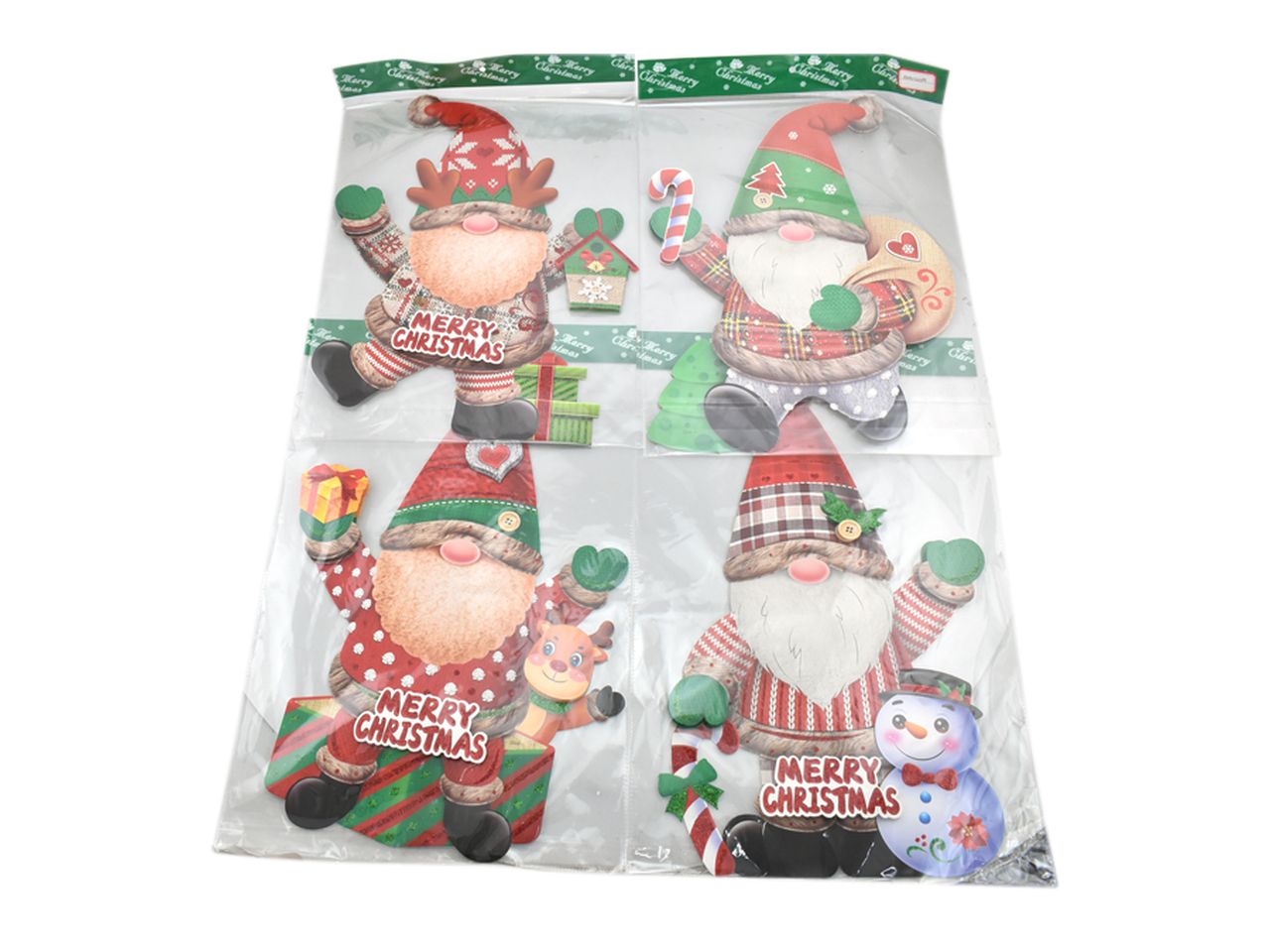 Babbo natale misura 50cm in 4 assortimenti
