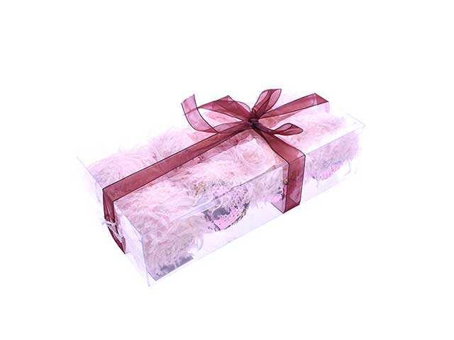 Sfera 7cm 8 pezzi rosa 304315700
