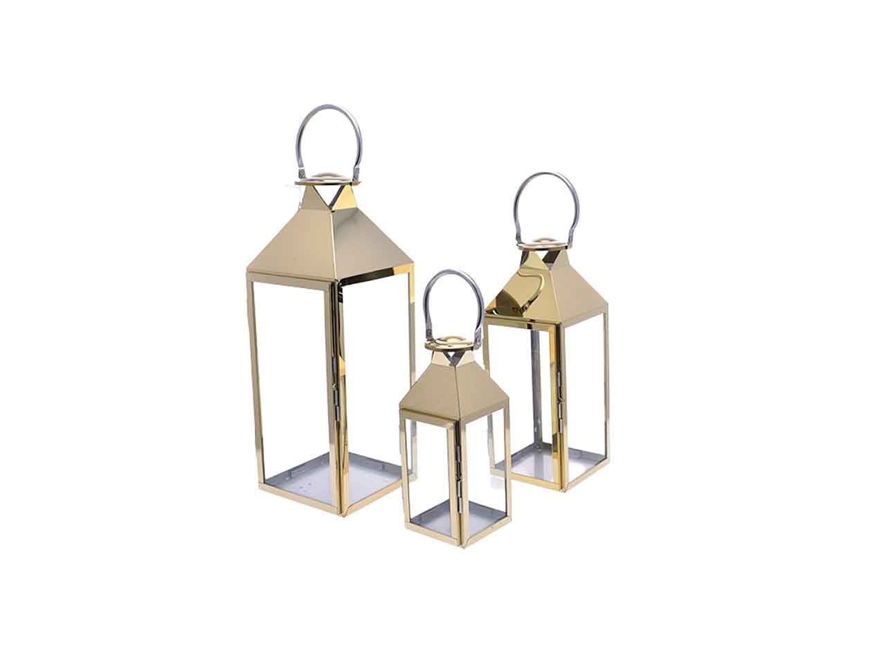 lanterna metallo 3pz 50/39/28cm 6418008