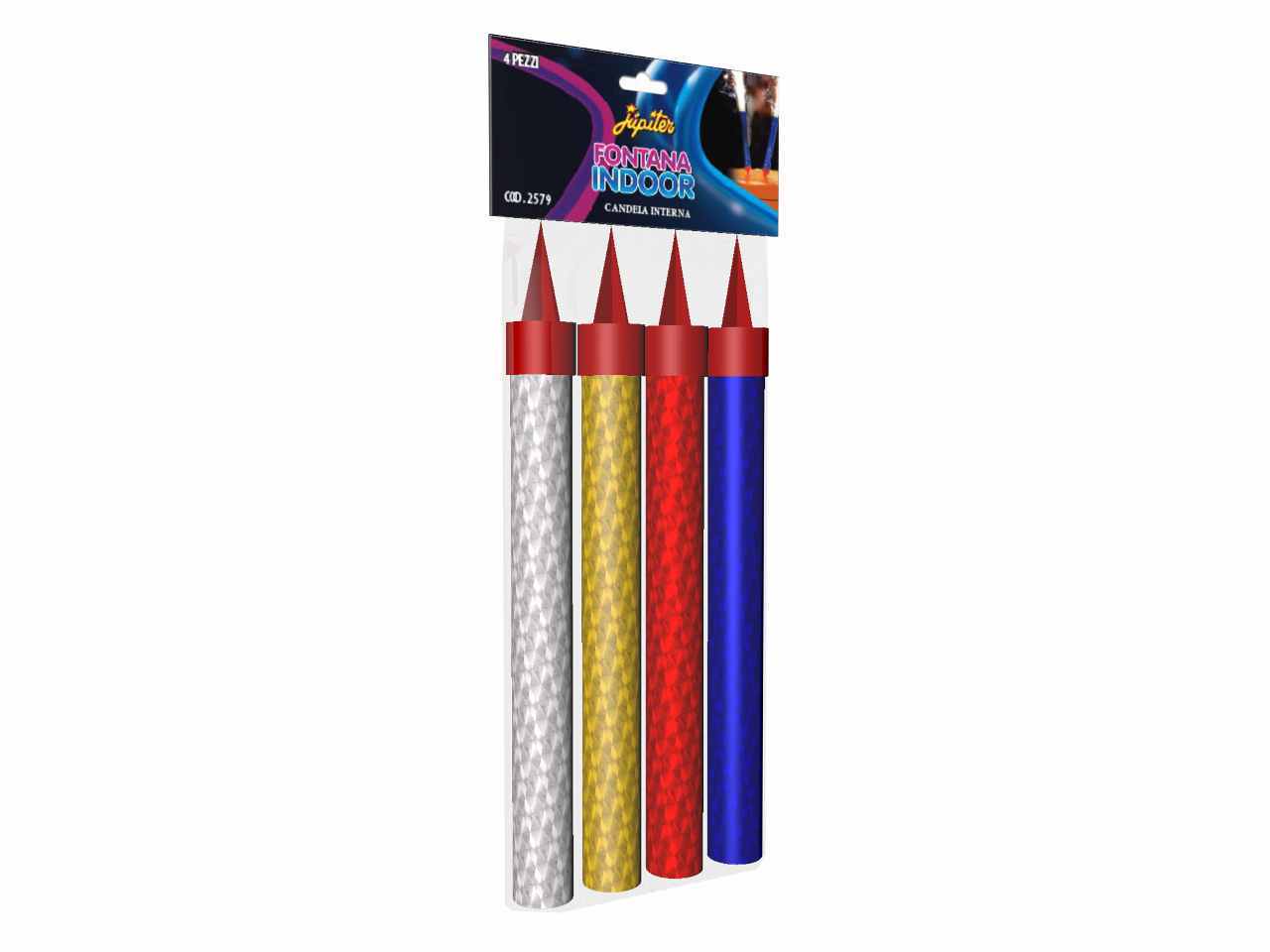 fontana indoor 12cm. 4 pezzi 2579s