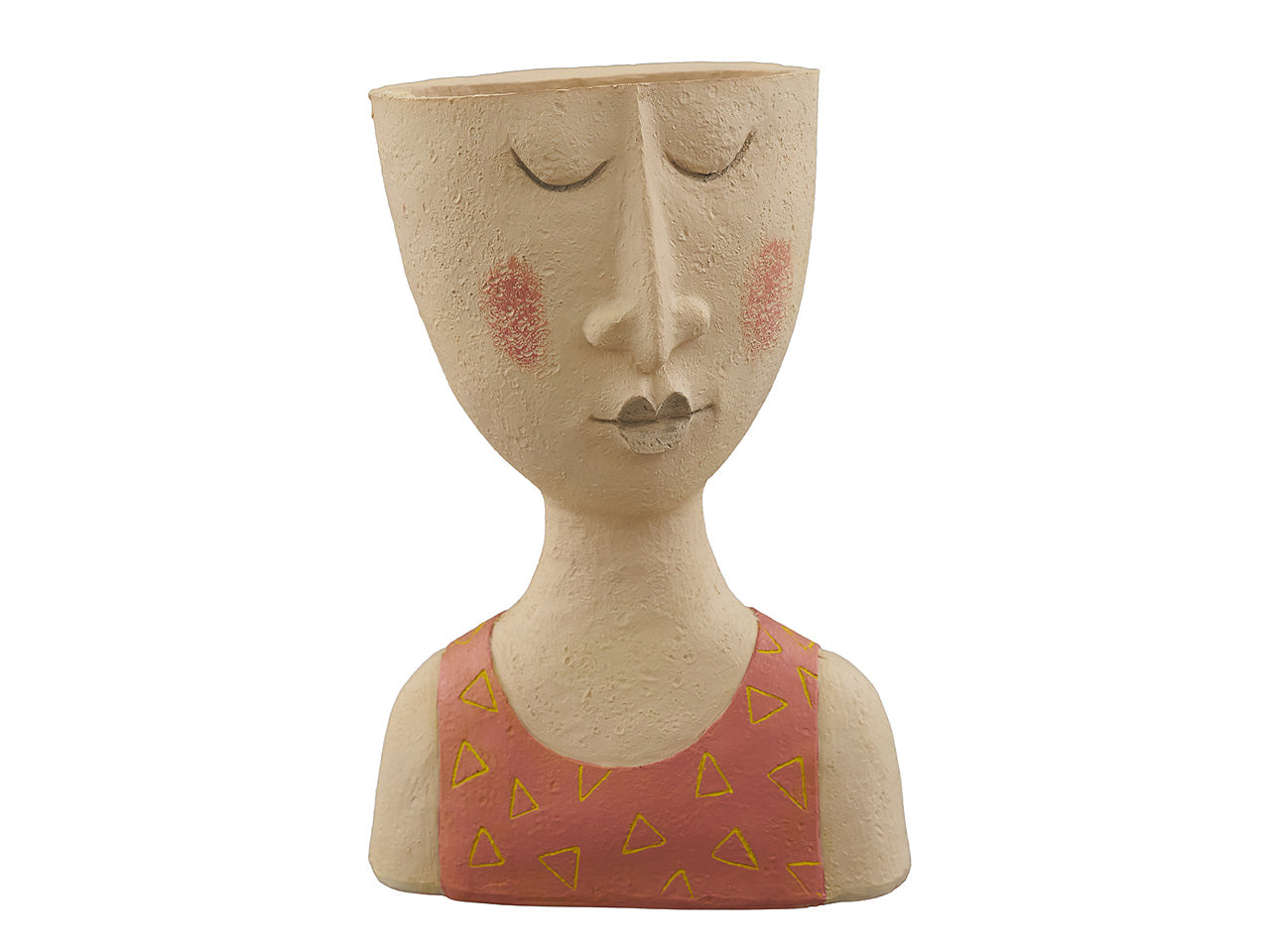 Vaso viso donna 15x10x27cm 1299022