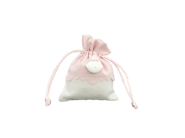 sacchetto c/bimbo rosa 10cm 1090380