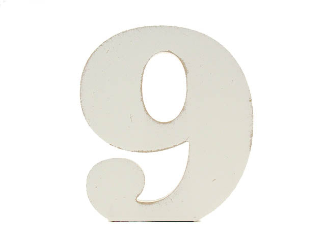 L.shabby numero 9 1.9xh20cm 1130307