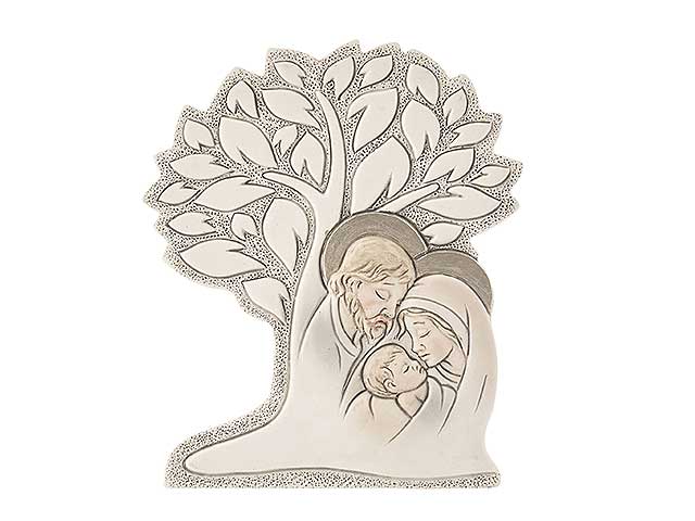 icona albero sacra famiglia 9cm 10291041