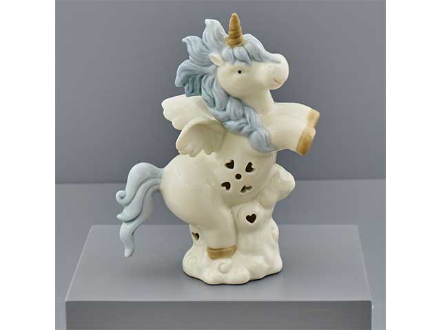 white unicorno led celeste 1097117