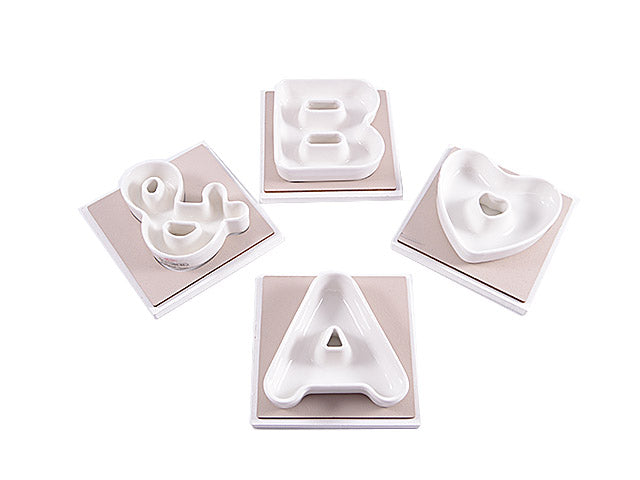 Bianco tort.base+lettera singola 11301488