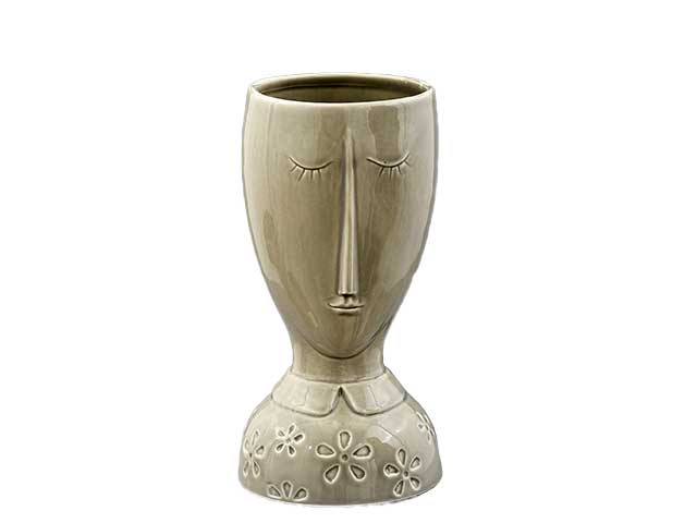 L.gray vaso viso 11x11x22 1097131