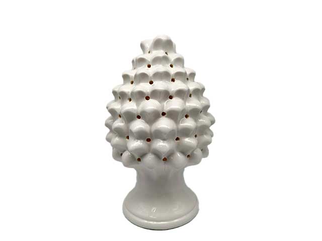 Pigna c/led 30cm bianca 875x330