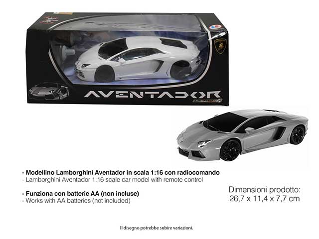 Auto r/c 1:16 aventador toy0318