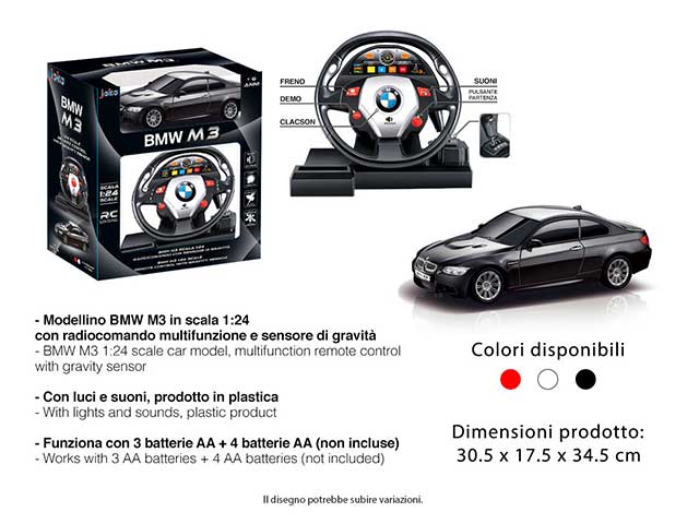 Auto bmw m3 r/c toy0327