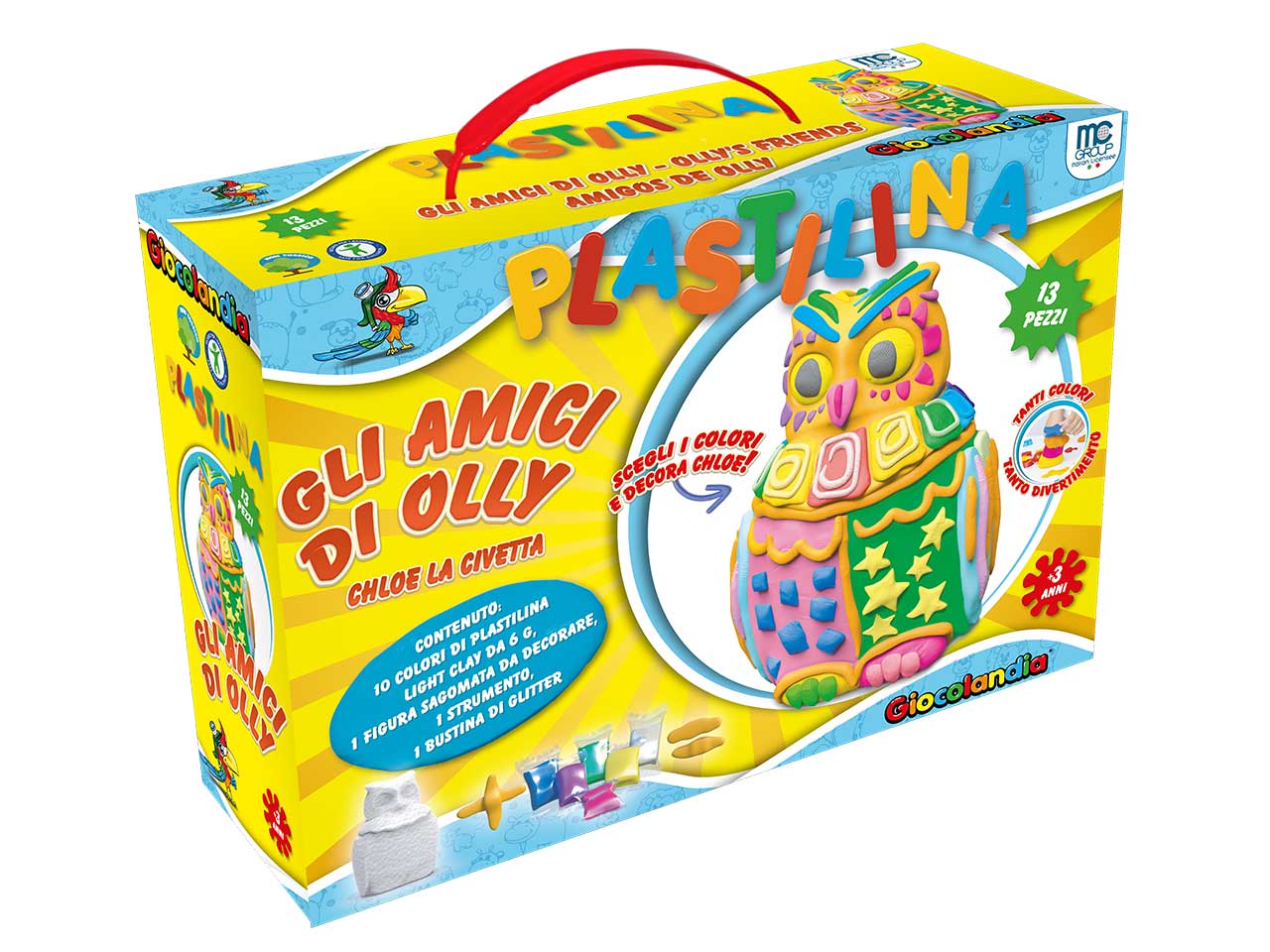 plastilina gufo ok0018