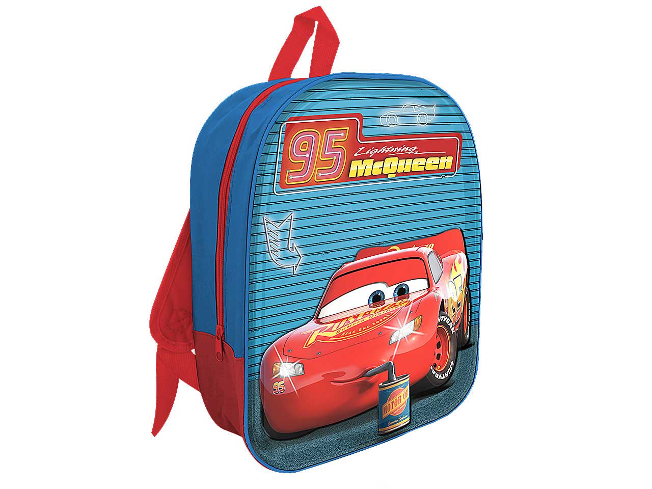 Cars zaino led 3d