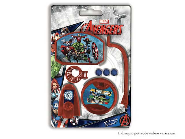 Avengers gioco mini basket av0476