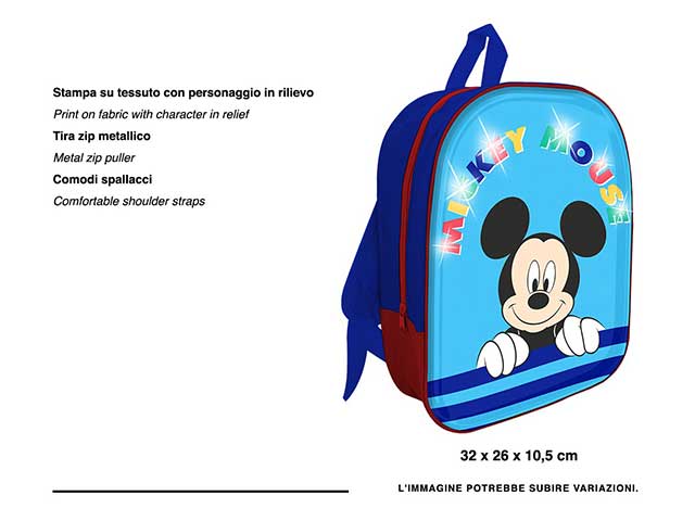Mickey zaino led 3d