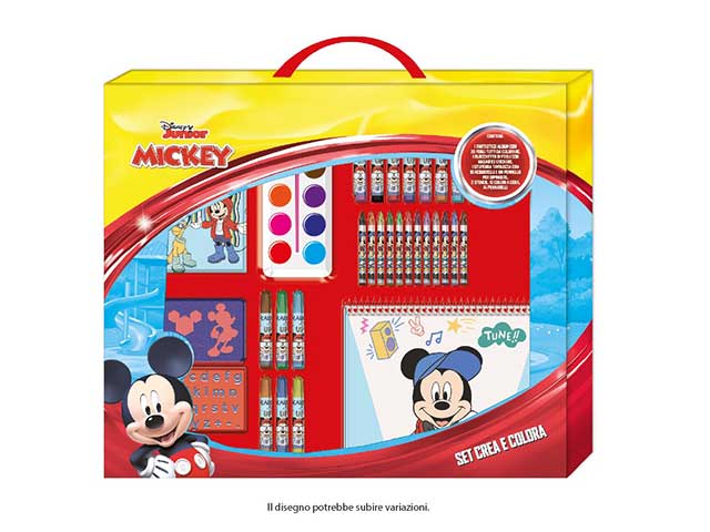 Mickey set crea e colora mic0783