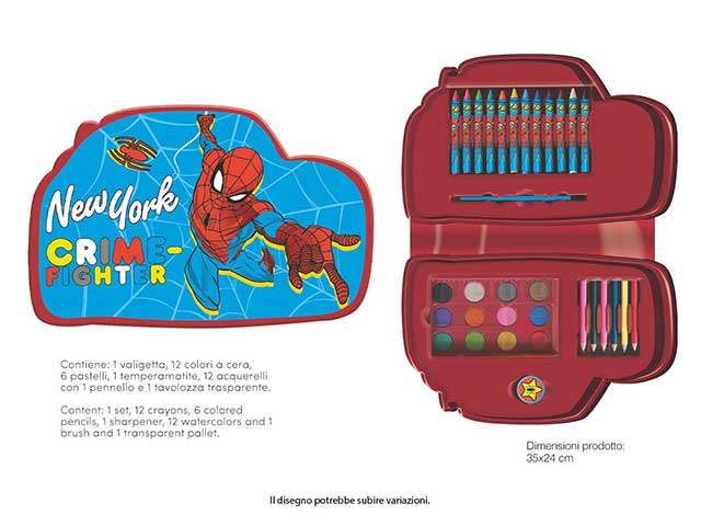 Spiderman art set forma sp0787