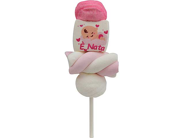 mini spiedino nascita rosa 22gr 0876
