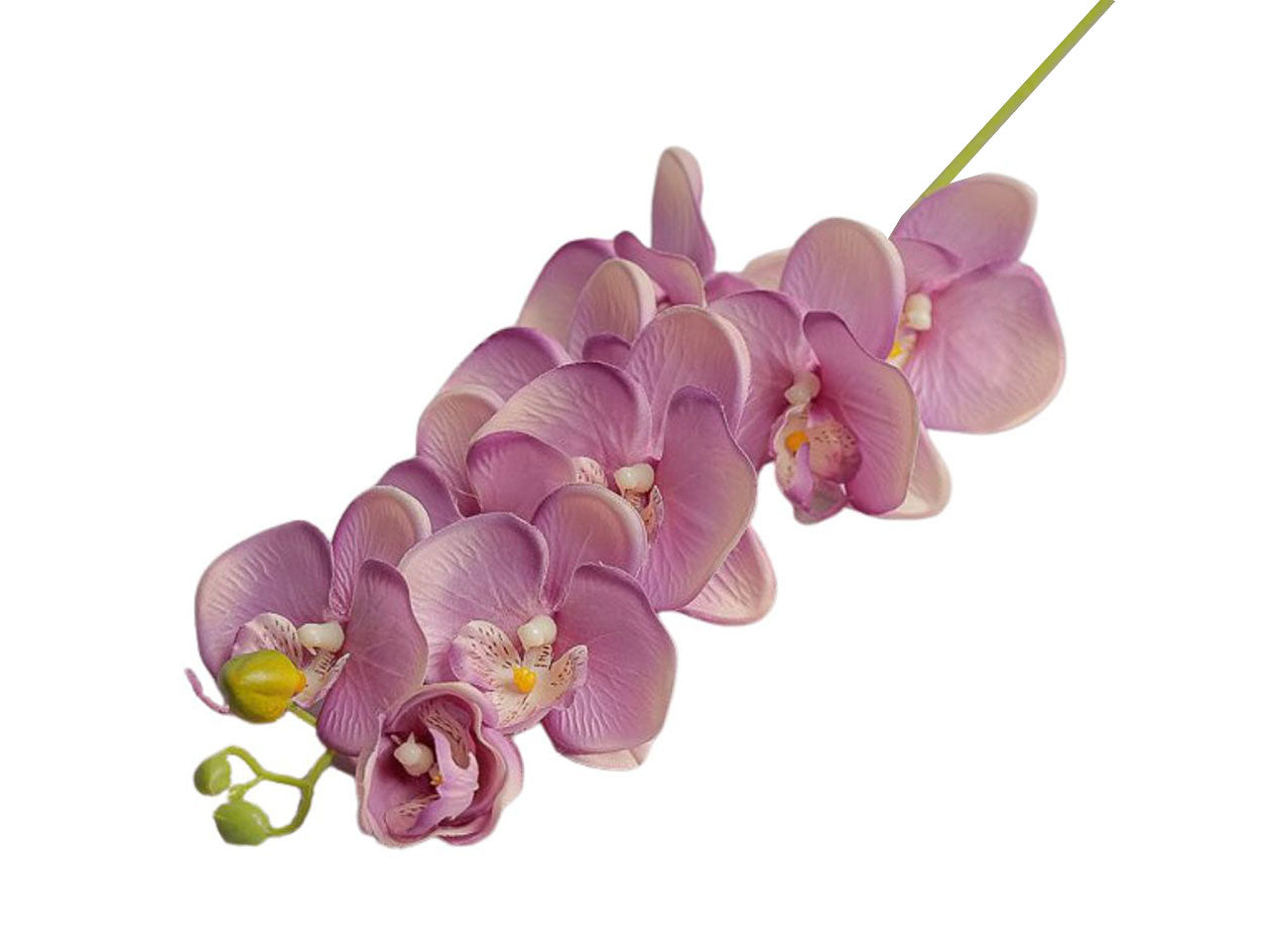 Ramo con fiori di orchidea 87cm lavanda