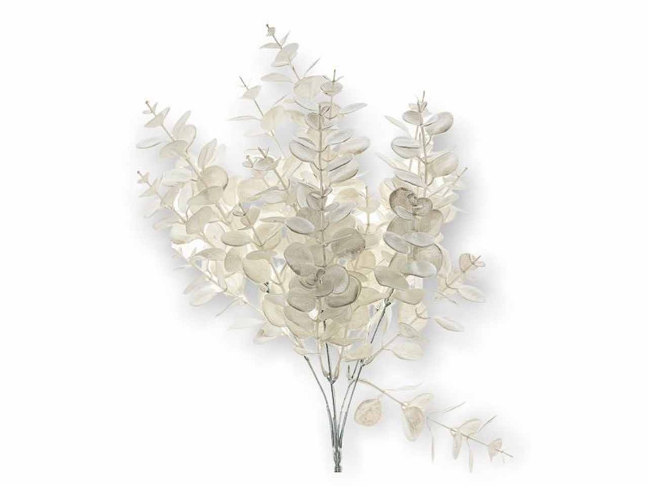 Ramo eucaliptus 36cm bianco 1nhz1714