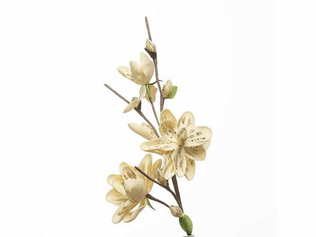 Magnolia c/glitter 90cm beige1nhz1907