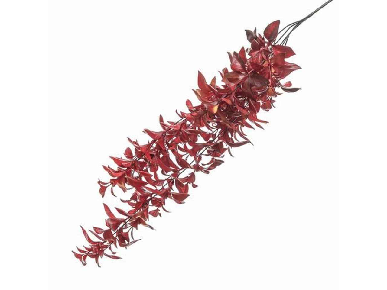 Cadente con foglioline 74cm rosse